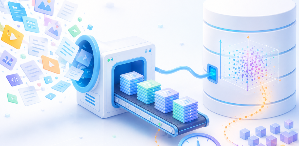 Efficient Data Loading in a Vector Database